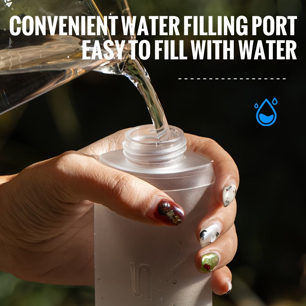 Soft Water Bottle – Foldable, Leak-Proof Sports Flask